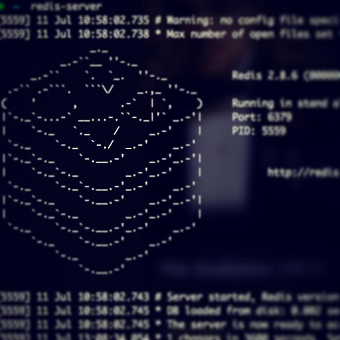 Redis server screenshot