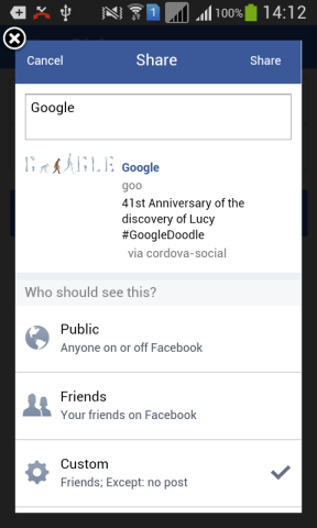 posting status
