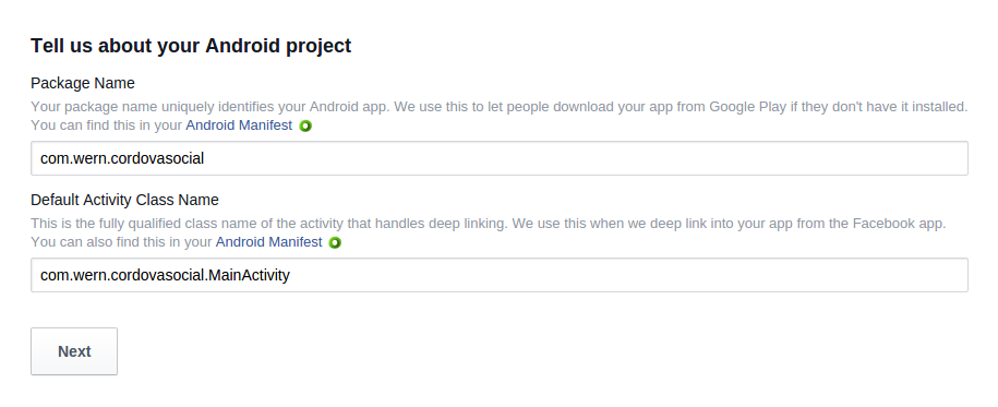 project details