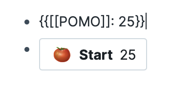 Pomodoro timer