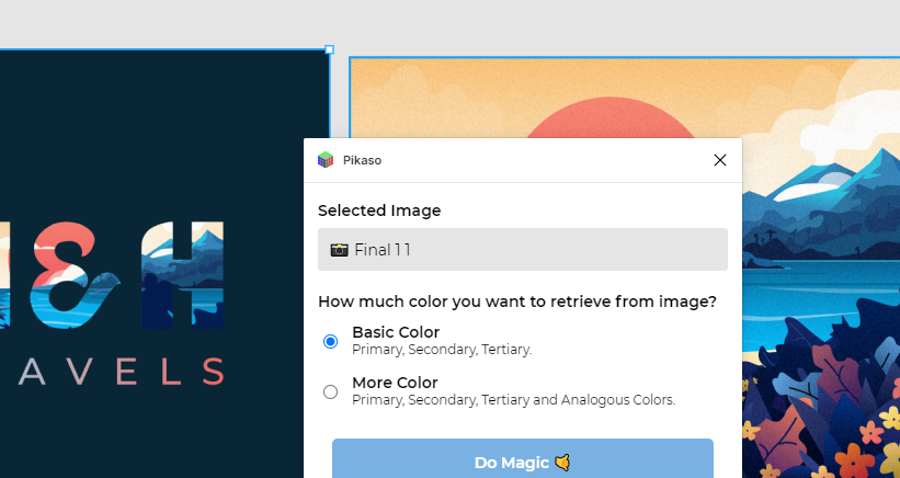 Pikaso Figma plugin