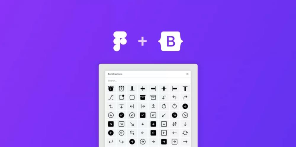The Bootstrap Icons Figma plugin
